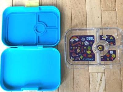 best lunchbox shown open and disassembled in two pieces