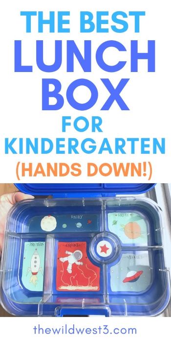 the best lunchbox for kindergarten hands down printed above the box