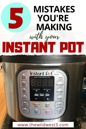 5 Instant Pot Mistakes You Need to Avoid - To Save Your Food AND Wallet
