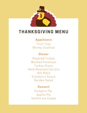 full thanksgiving menu to cook thanksgiving dinner with kids