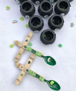 Leprechaun Catapult Kids Activity for St. Patrick's Day