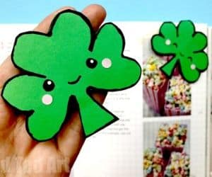 Shamrock Bookmark St. Patrick's Day Activity