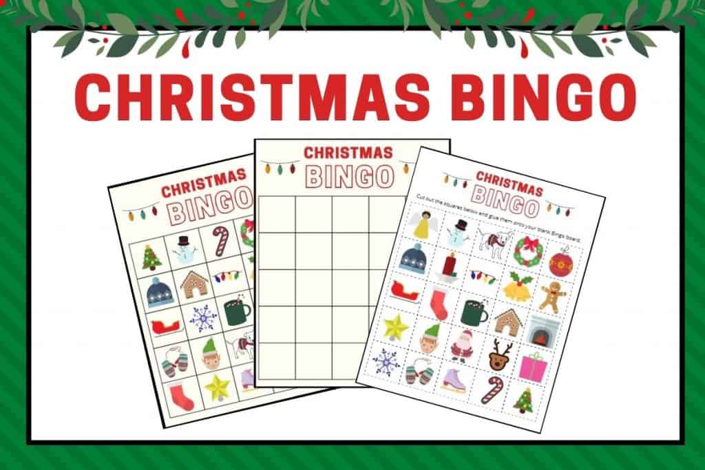 christmas bingo game printables 30 unique christmas bingo cards