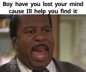 funny mother's day message quote from Stanley in The Office