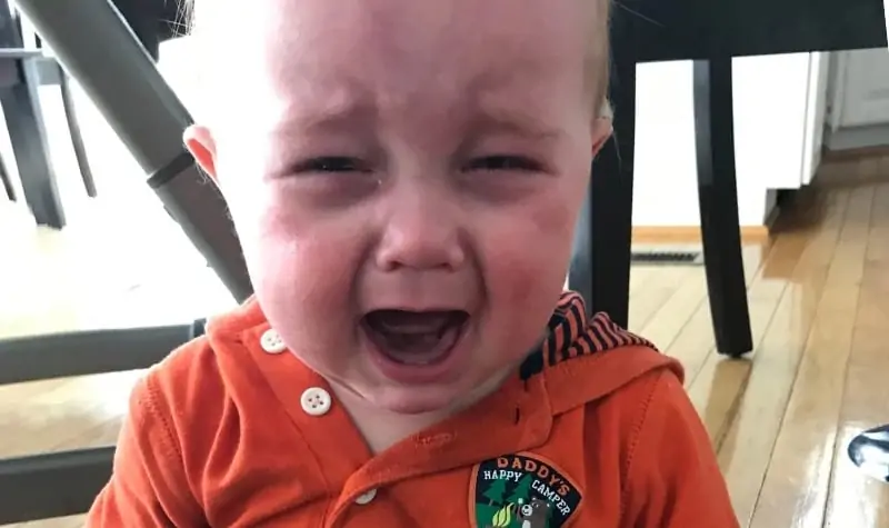 A crying baby with a difficult temperament featured image