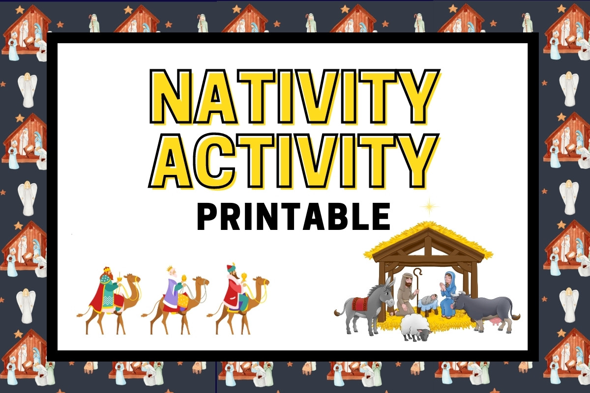 Nativity Activity Printable Craft